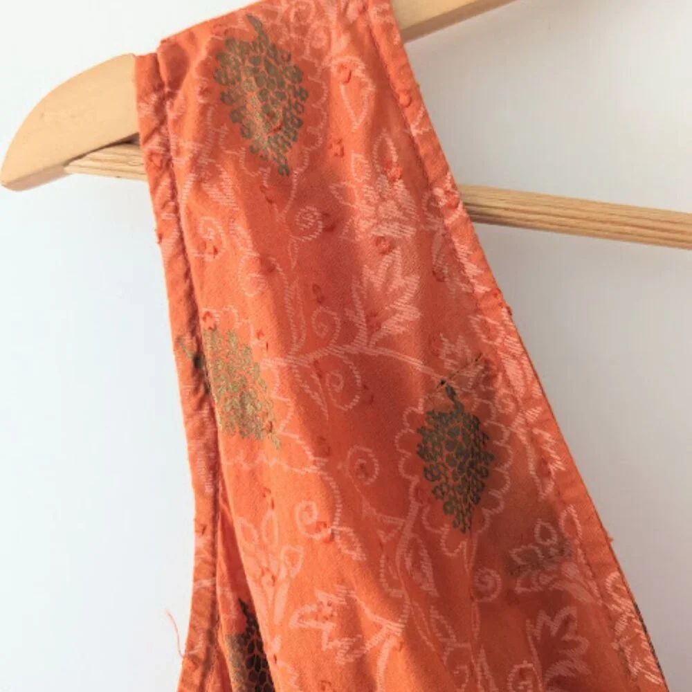 Backwoods 100% Cotton V-Neck Sleevless Tie Waist Cotton Sun Dress - Picture 6 of 15
